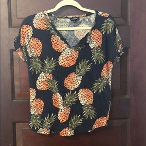 Lucky Brand Pineapple t-shirt